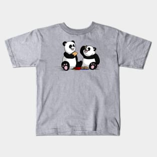 Taco Pandas Kids T-Shirt